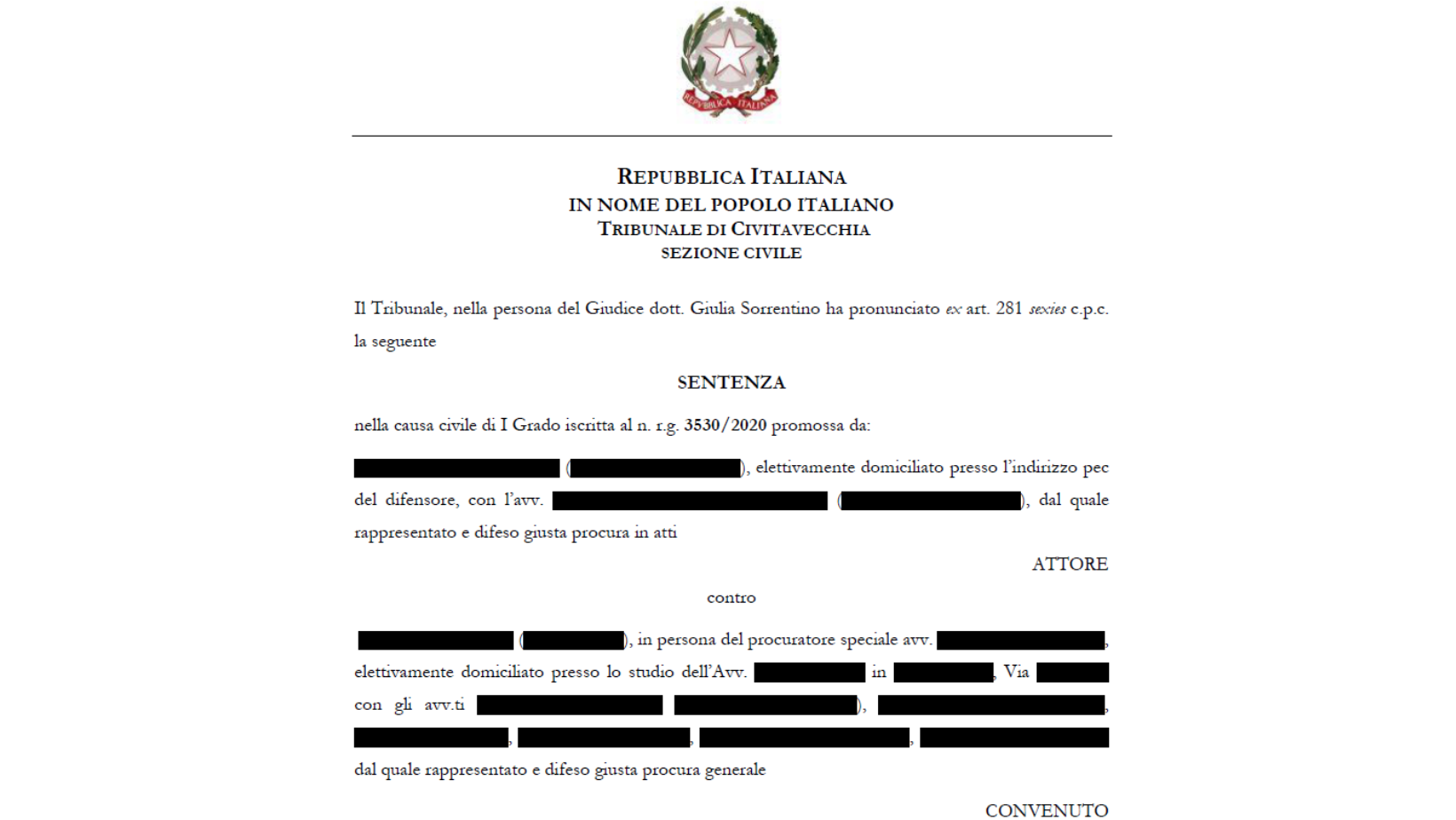 Casi di Successo Censurati Sito