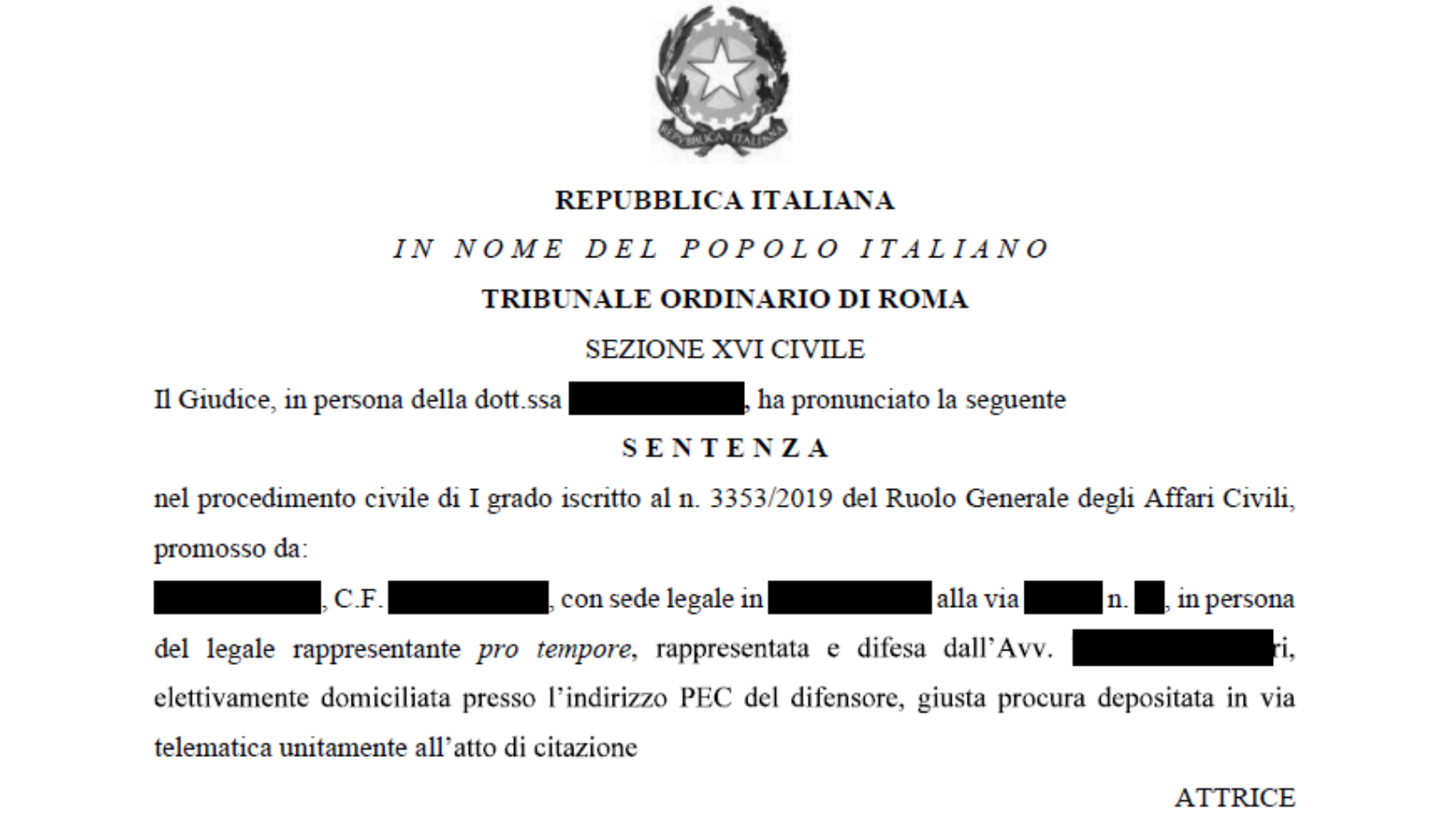 Casi di Successo Censurati Sito