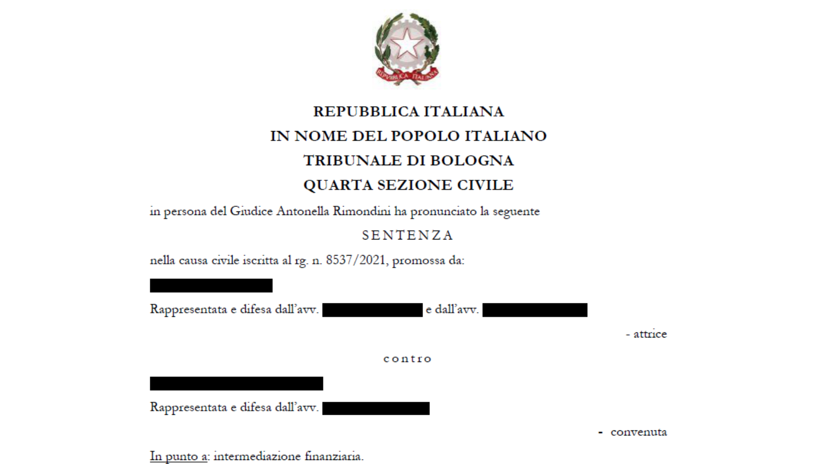 Casi di Successo Censurati Sito
